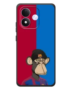 Чохол для Xiaomi Redmi Note 17 з картинкою «Bored Ape — фанат Барси»