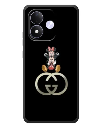 Чехол для Xiaomi Redmi Note 17 с картинкой «Минни Маус на лого» Чехол для Xiaomi Redmi Note 17 с картинкой «Минни Маус на лого»