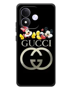 Чохол для Xiaomi Redmi Note 17 з картинкою «Gucci — герої Disney»