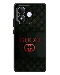 Чохол для Xiaomi Redmi Note 17 з картинкою «Gucci — стьобаний чорний»