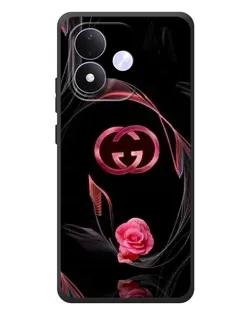 Чохол для Xiaomi Redmi Note 17 з картинкою «Gucci — неонова троянда»
