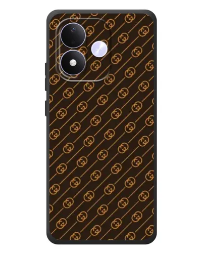 Чехол для Xiaomi Redmi Note 17 с картинкой «Gucci — золотые диагонали» Чехол для Xiaomi Redmi Note 17 с картинкой «Gucci — золотые диагонали»