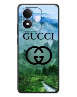 Чохол для Xiaomi Redmi Note 17 з картинкою «Gucci — гірський пейзаж»