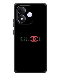 Чохол для Xiaomi Redmi Note 17 з картинкою «Gucci — червоний градієнт»