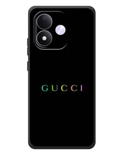 Чохол для Xiaomi Redmi Note 17 з картинкою «Gucci — неоновий мінімалізм»