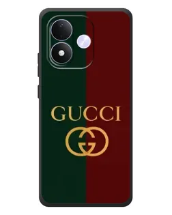Чохол для Xiaomi Redmi Note 17 з картинкою «Gucci — темно-зелений градієнт»