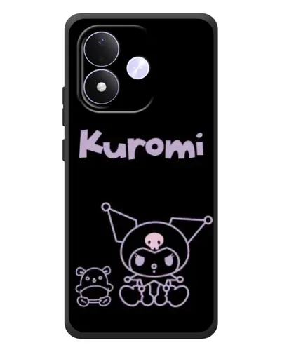 Чохол для Xiaomi Redmi Note 17 з картинкою «Kuromi — чорний мінімалізм» Чохол для Xiaomi Redmi Note 17 з картинкою «Kuromi — чорний мінімалізм»