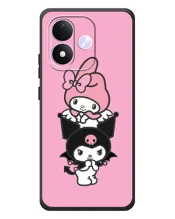 Чохол для Xiaomi Redmi Note 17 з картинкою «My Melody та Kuromi»