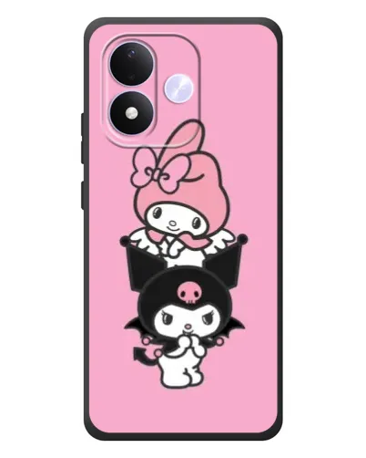 Чохол для Xiaomi Redmi Note 17 з картинкою «My Melody та Kuromi» Чохол для Xiaomi Redmi Note 17 з картинкою «My Melody та Kuromi»