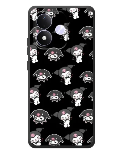 Чохол для Xiaomi Redmi Note 17 з картинкою «Чорний паттерн Kuromi» Чохол для Xiaomi Redmi Note 17 з картинкою «Чорний паттерн Kuromi»
