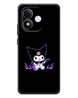 Чохол для Xiaomi Redmi Note 17 з картинкою «Електрична Kuromi»