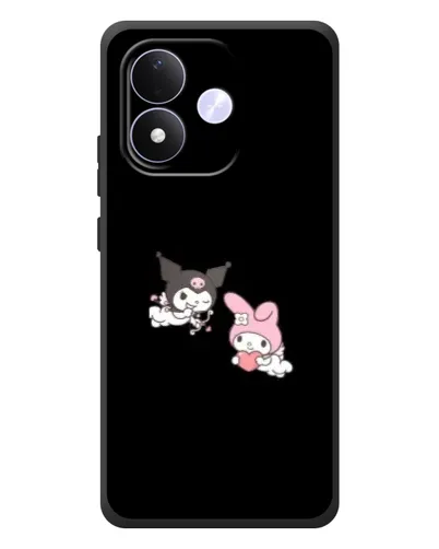 Чохол для Xiaomi Redmi Note 17 з картинкою «My Melody та Kuromi» Чохол для Xiaomi Redmi Note 17 з картинкою «My Melody та Kuromi»
