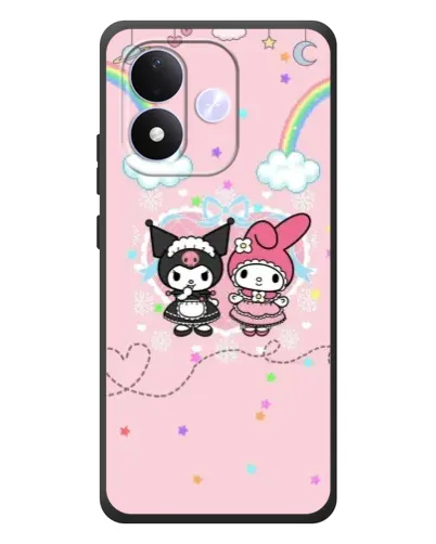 Чохол для Xiaomi Redmi Note 17 з картинкою «My Melody та Kuromi» Чохол для Xiaomi Redmi Note 17 з картинкою «My Melody та Kuromi»