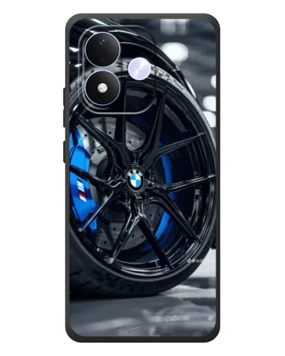 Чохол для Xiaomi Redmi Note 17 з картинкою «Колесо BMW зблизька»