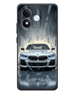 Чохол для Xiaomi Redmi Note 17 з картинкою «BMW у світлі фар»