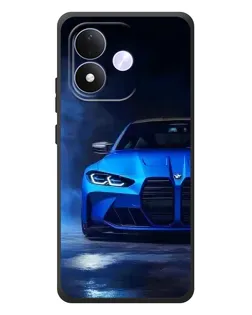Чохол для Xiaomi Redmi Note 17 з картинкою «Блакитна BMW M4»