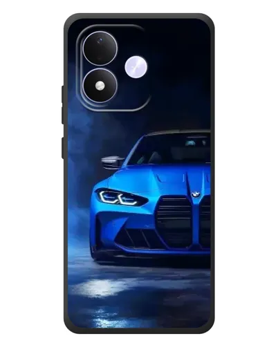 Чохол для Xiaomi Redmi Note 17 з картинкою «Блакитна BMW M4»
