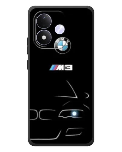Чохол для Xiaomi Redmi Note 17 з картинкою «Мінімалістичний принт BMW M3»