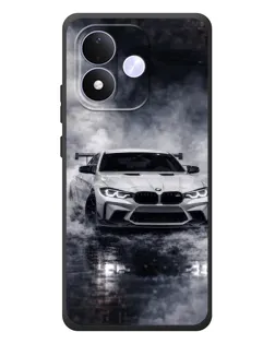 Чохол для Xiaomi Redmi Note 17 з картинкою «BMW крізь туман»