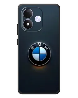 Чохол для Xiaomi Redmi Note 17 з картинкою «Логотип BMW — мінімалізм»