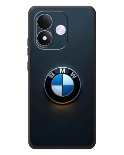 Чохол для Xiaomi Redmi Note 17 з картинкою «Логотип BMW — мінімалізм»