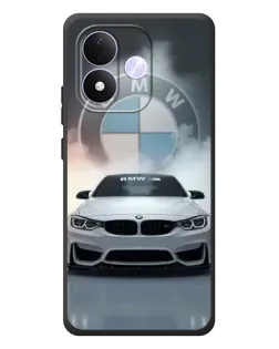 Чохол для Xiaomi Redmi Note 17 з картинкою «BMW в білому диму»