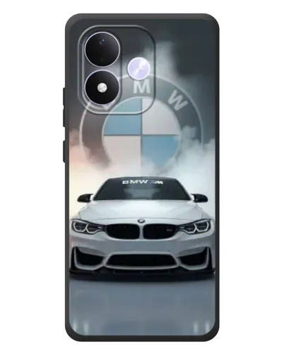 Чохол для Xiaomi Redmi Note 17 з картинкою «BMW в білому диму» Чохол для Xiaomi Redmi Note 17 з картинкою «BMW в білому диму»