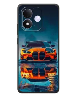 Чохол для Xiaomi Redmi Note 17 з картинкою «BMW — золота емблема»