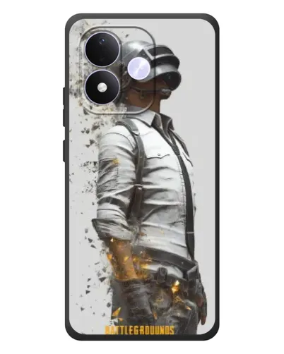 Чохол для Xiaomi Redmi Note 17 з картинкою «PUBG — боєць у пилу»