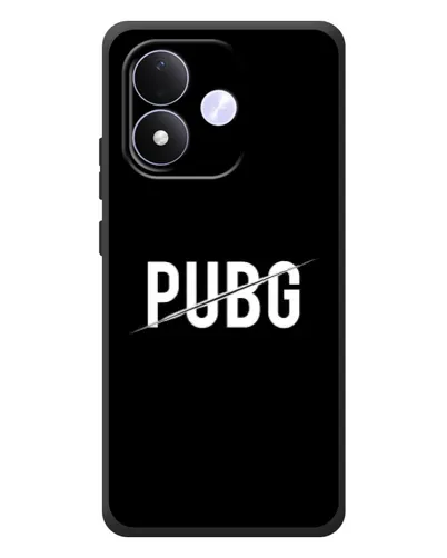 Чохол для Xiaomi Redmi Note 17 з картинкою «PUBG — білий логотип»