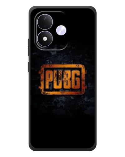 Чохол для Xiaomi Redmi Note 17 з картинкою «PUBG — золотий логотип»