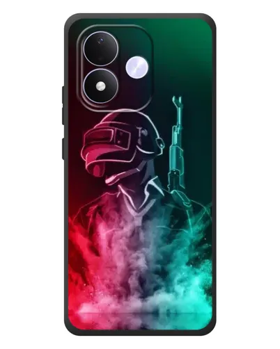 Чохол для Xiaomi Redmi Note 17 з картинкою «PUBG — вогняний воїн»