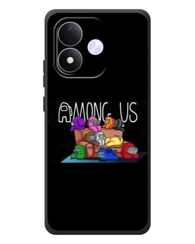 Чехол для Xiaomi Redmi Note 17 с картинкой «Логотип Among Us» Чехол для Xiaomi Redmi Note 17 с картинкой «Логотип Among Us»