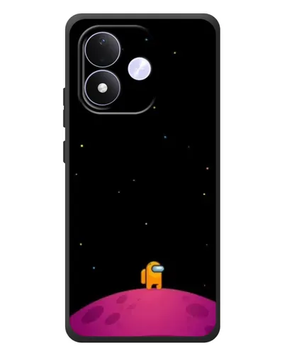 Чехол для Xiaomi Redmi Note 17 с картинкой «Одинокий герой на планете» Чехол для Xiaomi Redmi Note 17 с картинкой «Одинокий герой на планете»