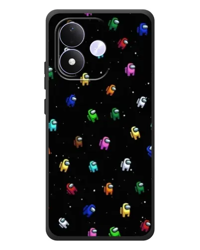 Чехол для Xiaomi Redmi Note 17 с картинкой «Экипаж Among Us» Чехол для Xiaomi Redmi Note 17 с картинкой «Экипаж Among Us»