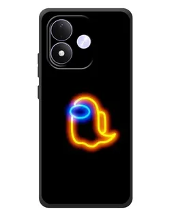 Чохол для Xiaomi Redmi Note 17 з картинкою «Among Us неонове сяйво»