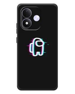 Чехол для Xiaomi Redmi Note 17 с картинкой «Among Us неон»