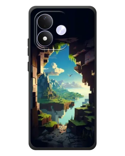 Чохол для Xiaomi Redmi Note 17 з картинкою «Вид з печери»
