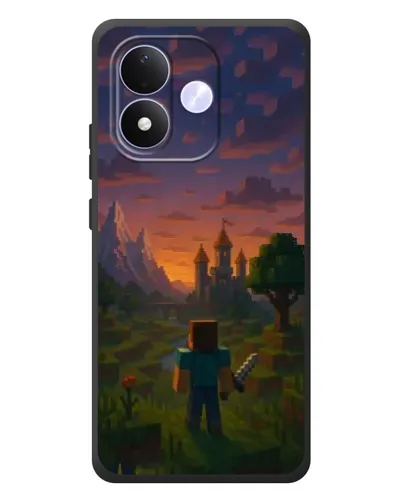 Чохол для Xiaomi Redmi Note 17 з картинкою «Стів біля вежі»