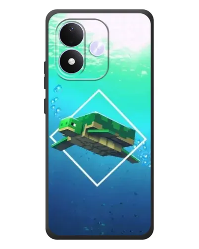 Чехол для Xiaomi Redmi Note 17 с картинкой «Черепаха Minecraft» Чехол для Xiaomi Redmi Note 17 с картинкой «Черепаха Minecraft»