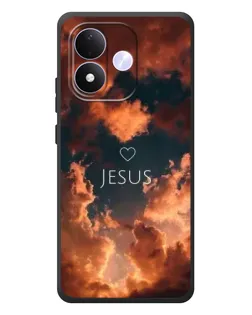 Чохол для Xiaomi Redmi Note 17 з картинкою «Сяйво Імені Jesus»