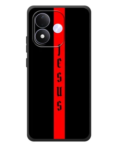 Чехол для Xiaomi Redmi Note 17 с картинкой «Красная линия веры»