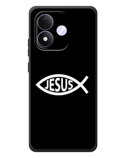 Чехол для Xiaomi Redmi Note 17 с картинкой «Классический Jesus»
