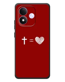 Чохол для Xiaomi Redmi Note 17 з картинкою «Рівняння любові»
