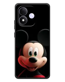 Чехол для Xiaomi Redmi Note 17 с картинкой «Улыбающийся Микки Маус»