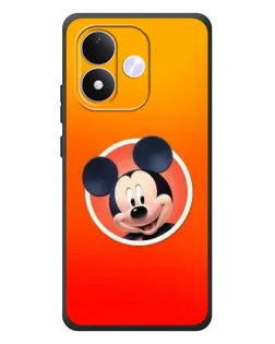 Чехол для Xiaomi Redmi Note 17 с картинкой «Mickey в круге»