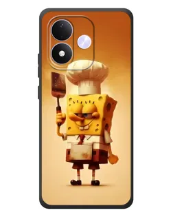 Чехол для Xiaomi Redmi Note 17 с картинкой «Губка Боб повар»