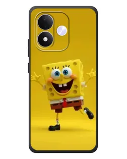 Чехол для Xiaomi Redmi Note 17 с картинкой «Позитивный Губка Боб»