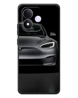 Чохол для Xiaomi Redmi Note 17 з картинкою «Tesla Model S Look»