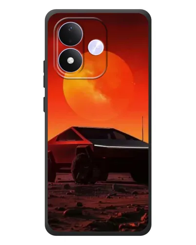 Чохол для Xiaomi Redmi Note 17 з картинкою «Cybertruck на Марсі»